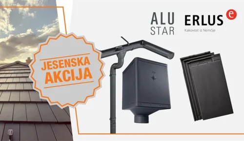 Jesenska akcija: Najboljša kombinacija za optimalno izvedbo strehe