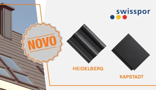 Novost pri strokovnjaku za strehe - betonska kritina SWISSPOR!