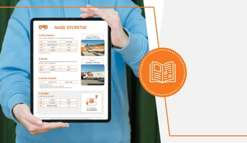 Cenik logističnih storitev za leto 2026