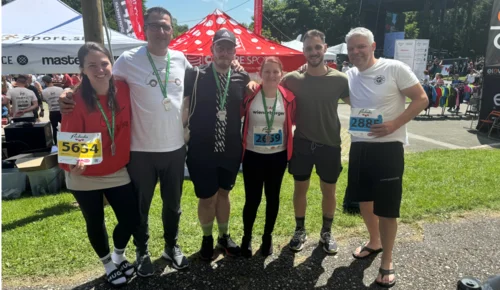 Ekipa Oben-Auf sodelovala na 42. Maratonu treh src