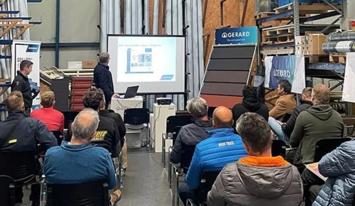 Prodajno-tehnično izobraževanje Gerard v Ljubljani in Mariboru uspelo